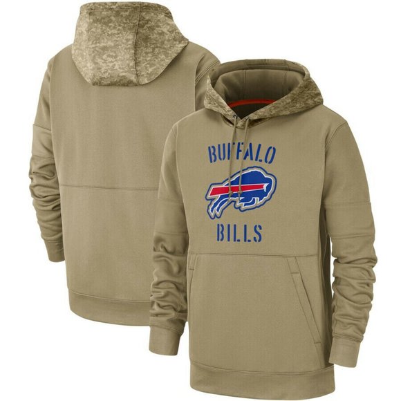 Nwt Rare Sz 3XL 100% Nike 2019 Buffalo Bills Salute To Service Hoodie 2X 3x 3XL - Picture 3 of 3